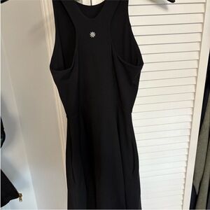 Athleta Black Mini Dress with pockets!